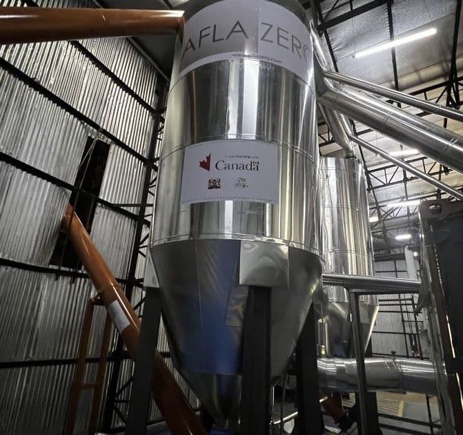 Aflatoxin unit that was delivered in Bungoma. Image: courtesy.