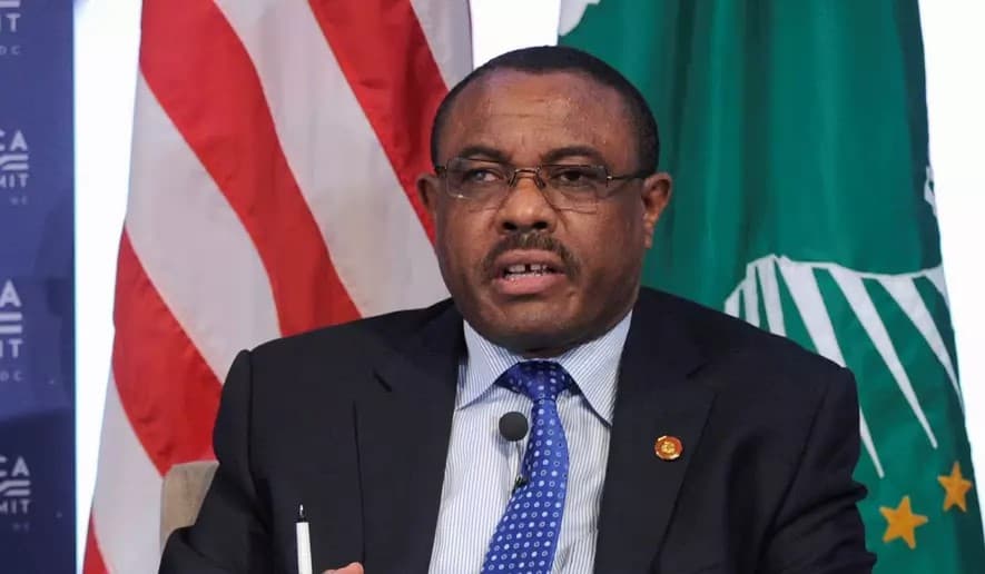 Former Ethiopia PM Desalegn. Image: courtesy.