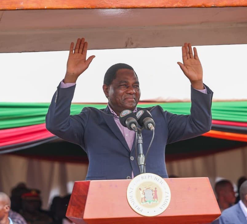 President Hakainde. Image: courtesy (President X)
