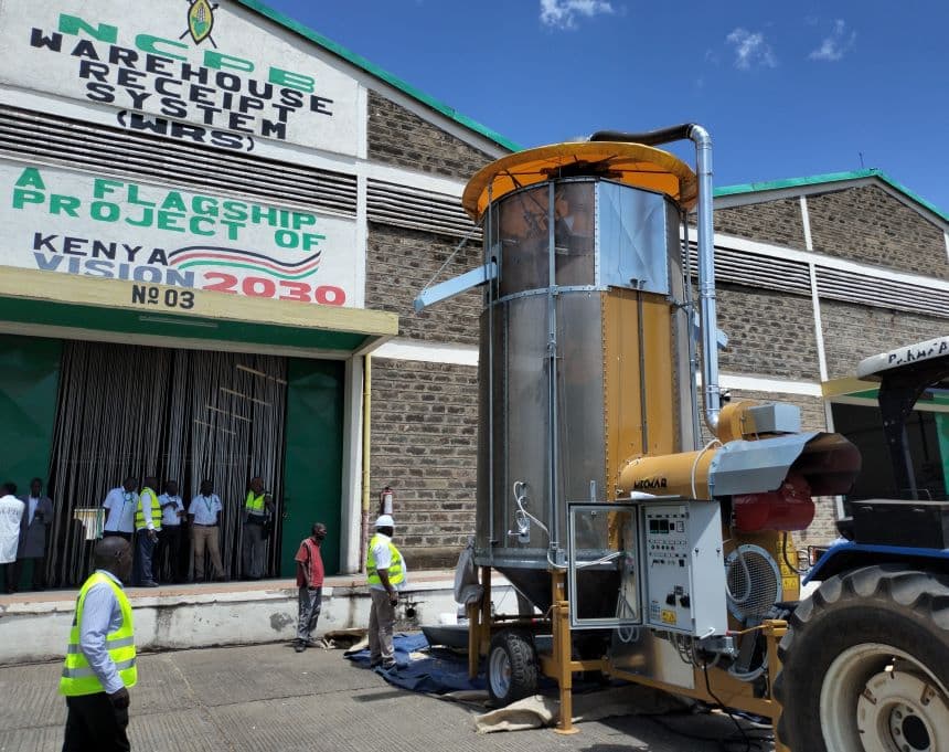 One of the dryers launched by CS Linturi. Image: BDA
