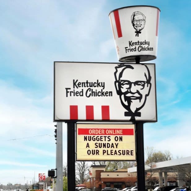 KFC outlet. Image: courtesy.