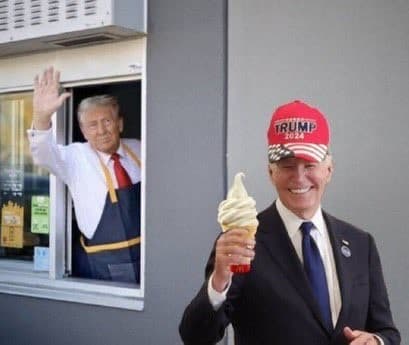 Mr Trump during campaign. Image: courtesy: (Trump X)